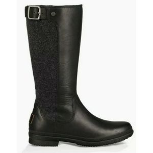 UGG JANINA BOOTS in BLACK